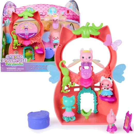Gábinin kúzelný domček Súprava Fairylandia s vílou Kitty Fairy a prsteňom