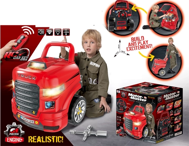 Detský autoservis malého mechanika Red