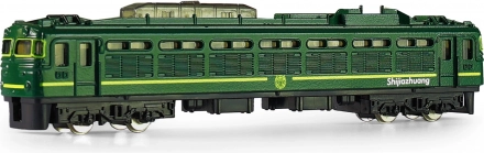 Kovová mini lokomotíva 15 cm 1:48