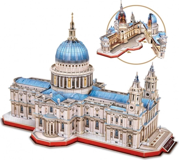 3D puzzle Katedrála svätého Pavla od CubicFun, 643 dielikov