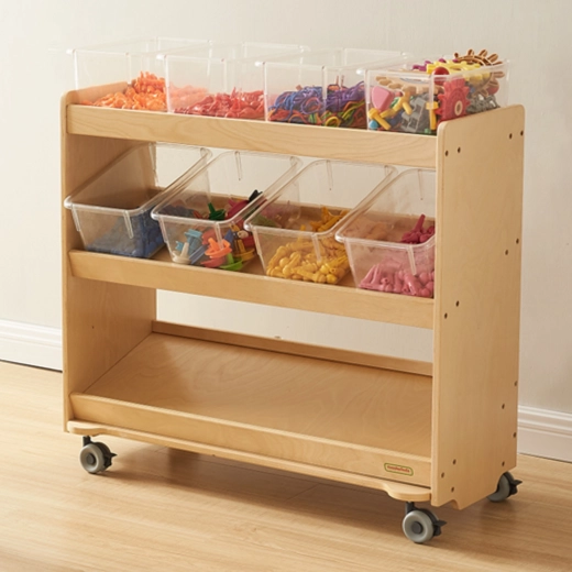 Šikmé police pre rýchly prehľad