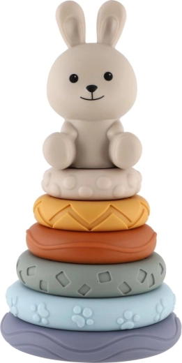 Textúrované krúžky pre zmyslový rozvoj