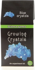 Chemická sada Rastúce Kryštály - Modré