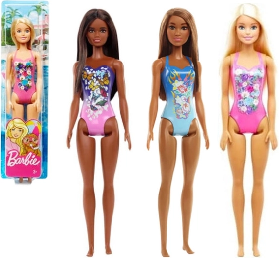 Plážová bábika Barbie v plavkách