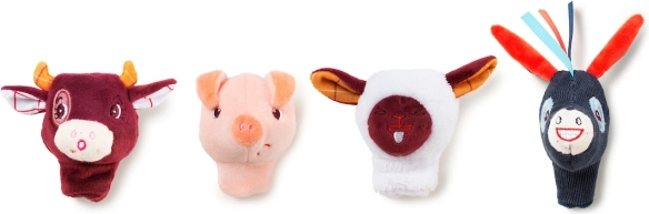 Prstové bábky z farmy