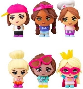 Zberateľská figúrka BARBIE od MATTEL – prekvapenie 2v1 (6 druhov)