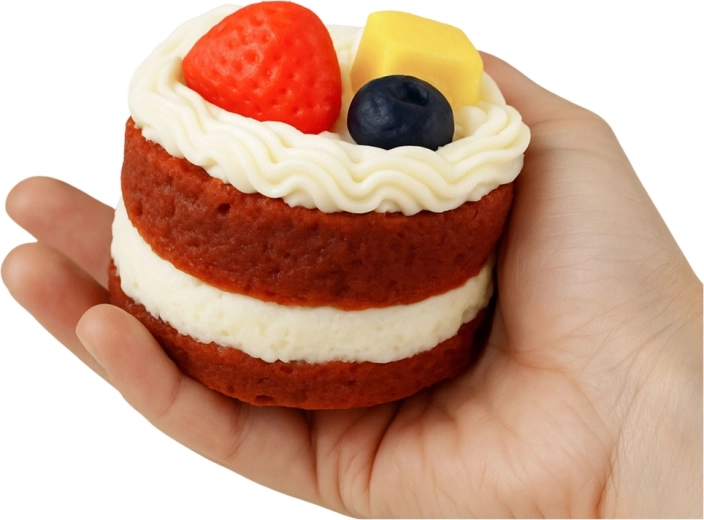 Mäkký, elastický materiál pre úľavu od stresu