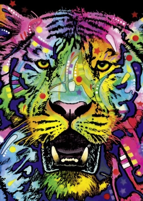 Puzzle Jolly Pets: divoký tiger