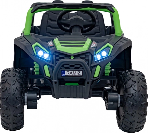 Detské elektrické auto Buggy UTV 2000M Racing Zelené
