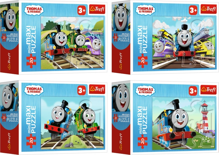 Puzzle mini Maxi Tomáš a priatelia 20 dielikov