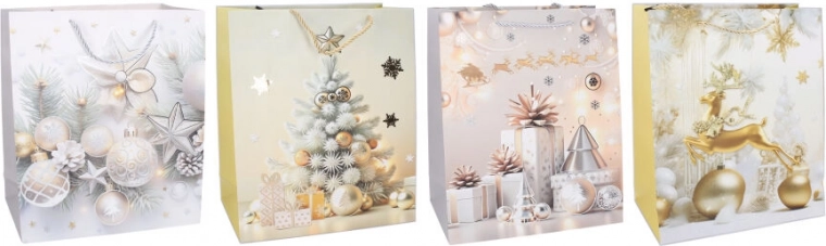 Darčeková taška XS 12 × 14 × 6 cm Vianoce