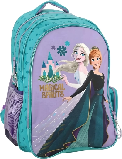 Školský batoh Frozen Magical Spirits tyrkysový