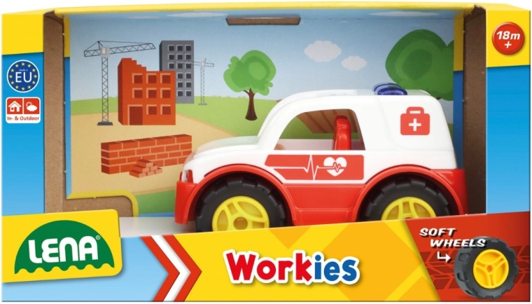 LENA Workies sanitka 12 cm v krabičke