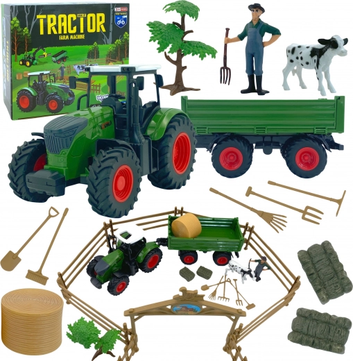 Mini farma traktor so zvieratkami a nástrojmi od Woopie