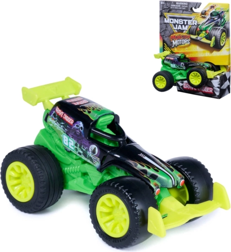 Spin Master Monster Jam svietiaci monster truck Grave Digger na batérie - 1 kus