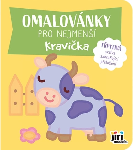 Omaľovánky pre najmenších – kravička