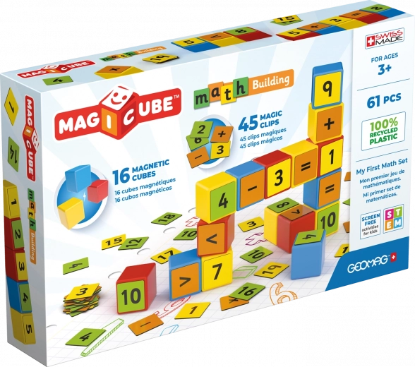 Geomag Magicube matematická stavebnica 61 dielov