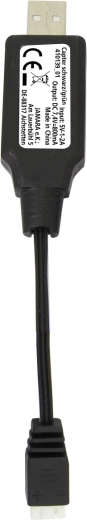 USB nabíjací kábel pre motorový čln Capter Speedboot 7,4 V 2,4 GHz