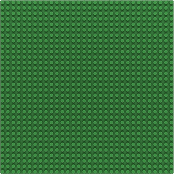 Sluban Bricks Base M38-B0833E Základová doska 32x32 zelená