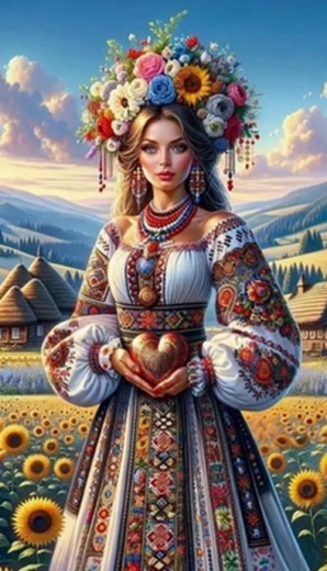 Diamantové maľovanie – dievča so slnečnicami 30 × 40 cm