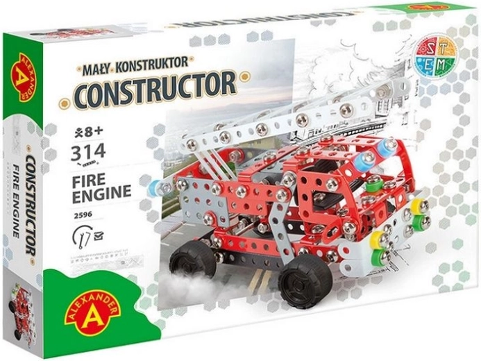 Malý konštruktér – hasičské auto
