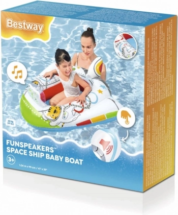 Nafukovací čln Bestway Funspeakers Vesmírna loď