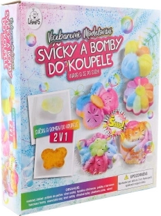 Súprava na výrobu sviečok a kúpeľových bômb
