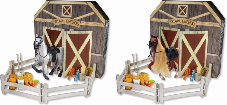 Kôň s doplnkami Royal Breeds 17 cm