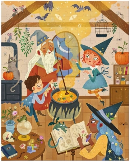 Kúzelná ilustrácia plná detailov