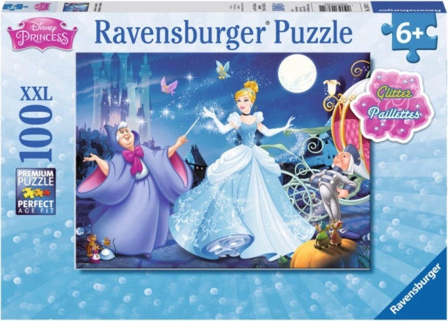 Trblietavé puzzle Popoluška XXL 100 dielikov