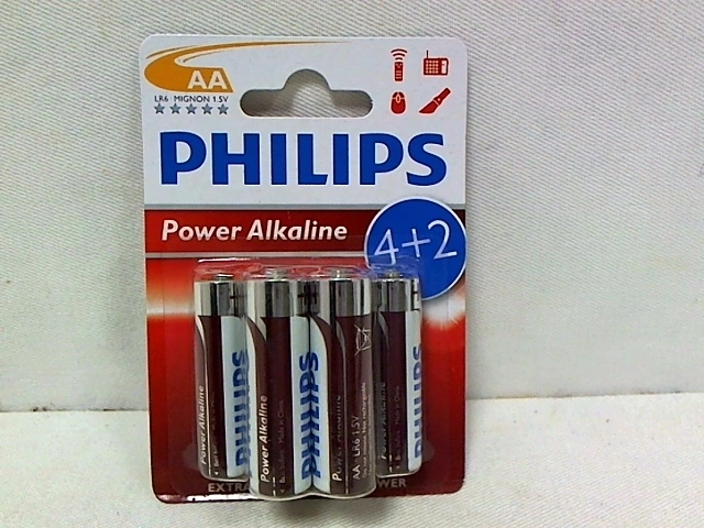 Alkalická batéria Philips AA LR6
