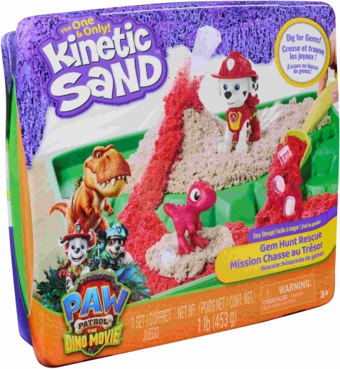 Kinetic Sand Tlapková patrola dino súprava s figúrkou Marshall