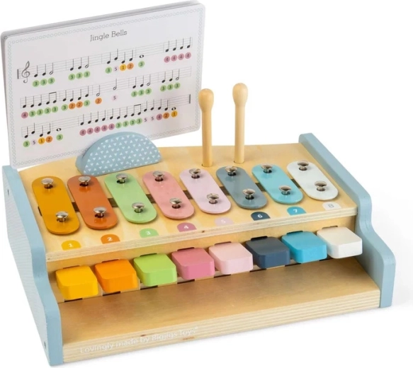 2 v 1: xylofón aj piano