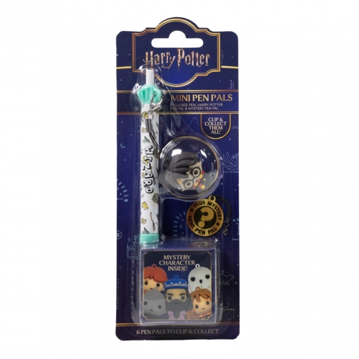 Harry Potter mini guľôčkové pero Magical Locations s príveskom