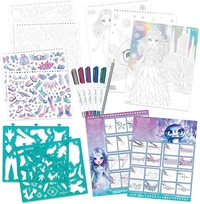 Šablóny, samolepky a fixky pre nekonečné nápady