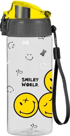 Fľaša na pitie OXY CLICK 600 ml Smiley World z Tritanu