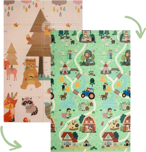 Obojstranný dizajn na učenie aj zábavu