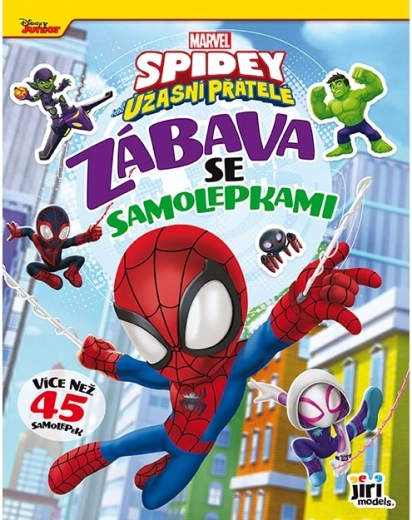 Samolepková knižka Spidey – zábava so samolepkami