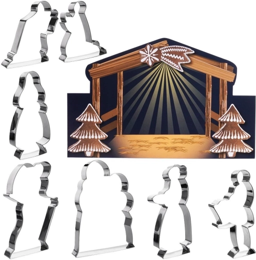 Kompletná betlehemská scéna z vášho pečiva