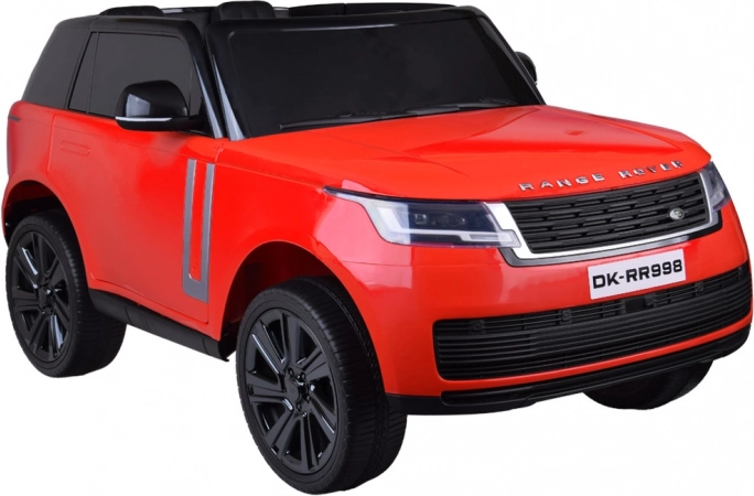 Detské elektrické auto Range Rover 4x4 s displejom a diaľkovým ovládaním – Červená
