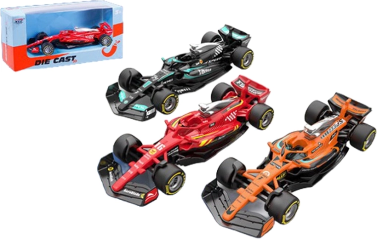 Formuly z kovu a plastu 13,5 cm – 1 kus