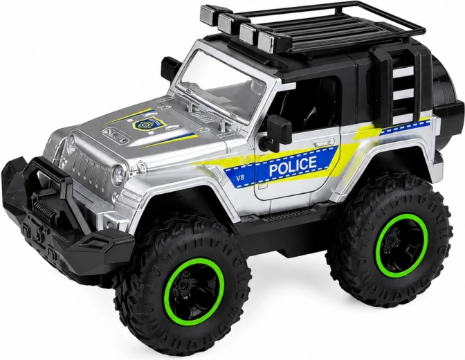 Terénne policajné SUV pre akčnú hru
