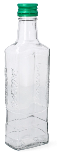Fľaša Moskva 250 ml so skrutkovacím uzáverom FI 28 (12 ks)