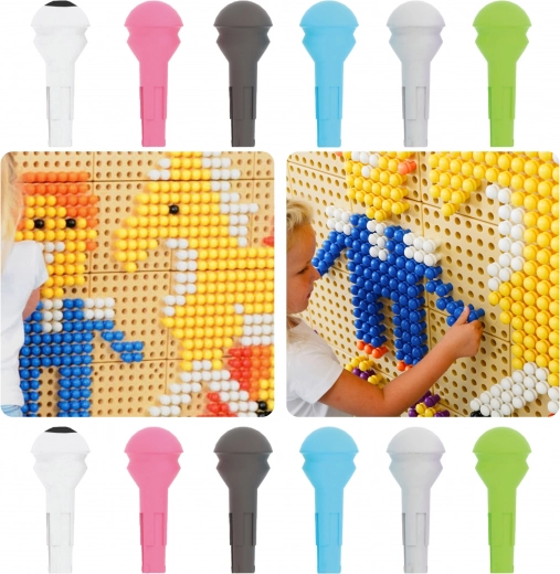 Masterkidz Štipce na Tabuľu 512 Ks 6 Farieb