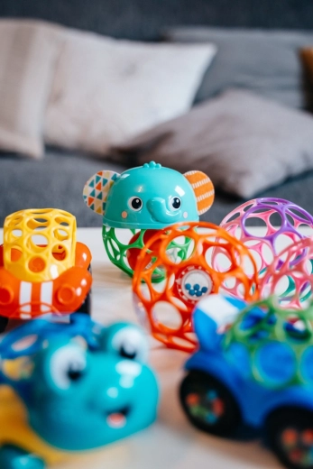 Zvuková stimulácia s farebnými korálikmi