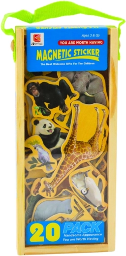 20 realistických zvierat pre hravé vzdelávanie