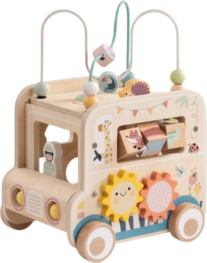 Triedenie tvarov a otáčacie bloky so zvieratkami