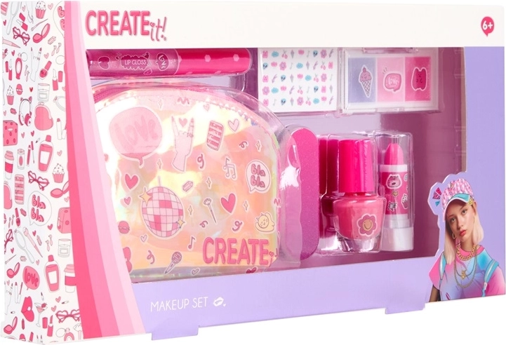 Create It! Detská sada na líčenie s kozmetickou taštičkou