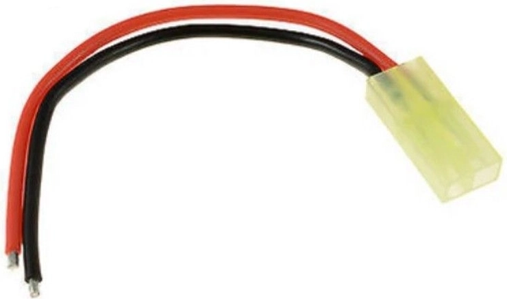 Konektor mini Tamiya s vodičmi (zásuvka, samica) 10 cm, 16 AWG - 1 kus
