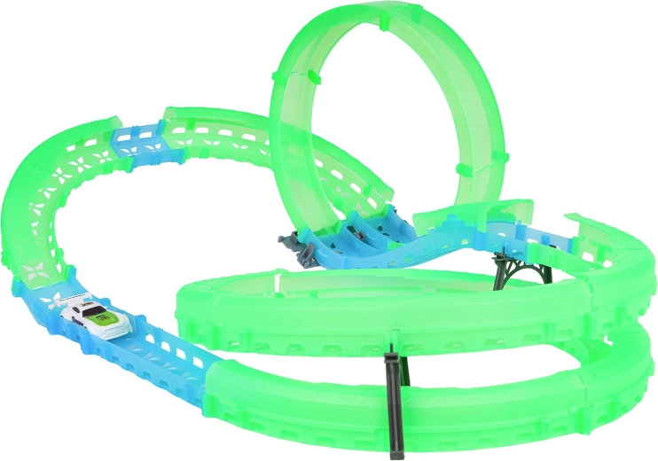 LED autíčko s plynulou jazdou